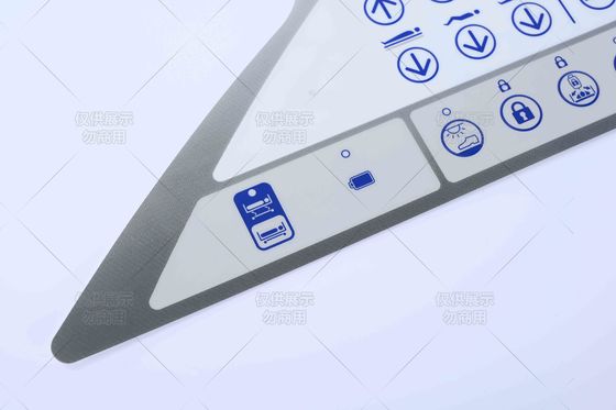 Silkscreen Printing / Digital Printing Membrane Tactile Switches Resistance Range 0.5-10Ω