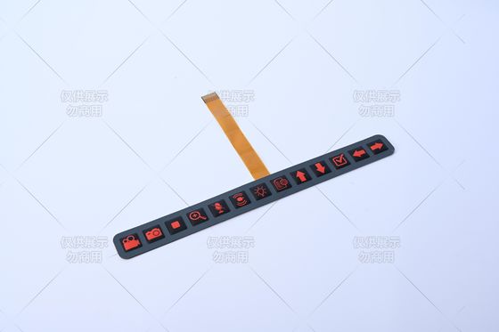Long Life 1 Million Cycles Membrane Tactile Switch With Silkscreen Printing