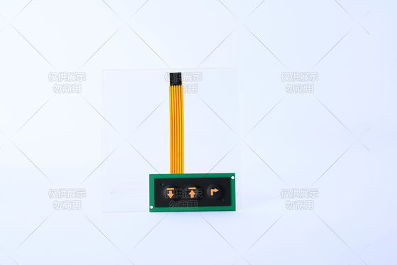 Silkscreen Digital Printed Automation Control Panel Tactile Keyboard Membrane Switch