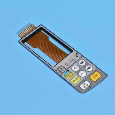 30V Flexible Membrane Switch For Membrane Control Panel With LCD Display