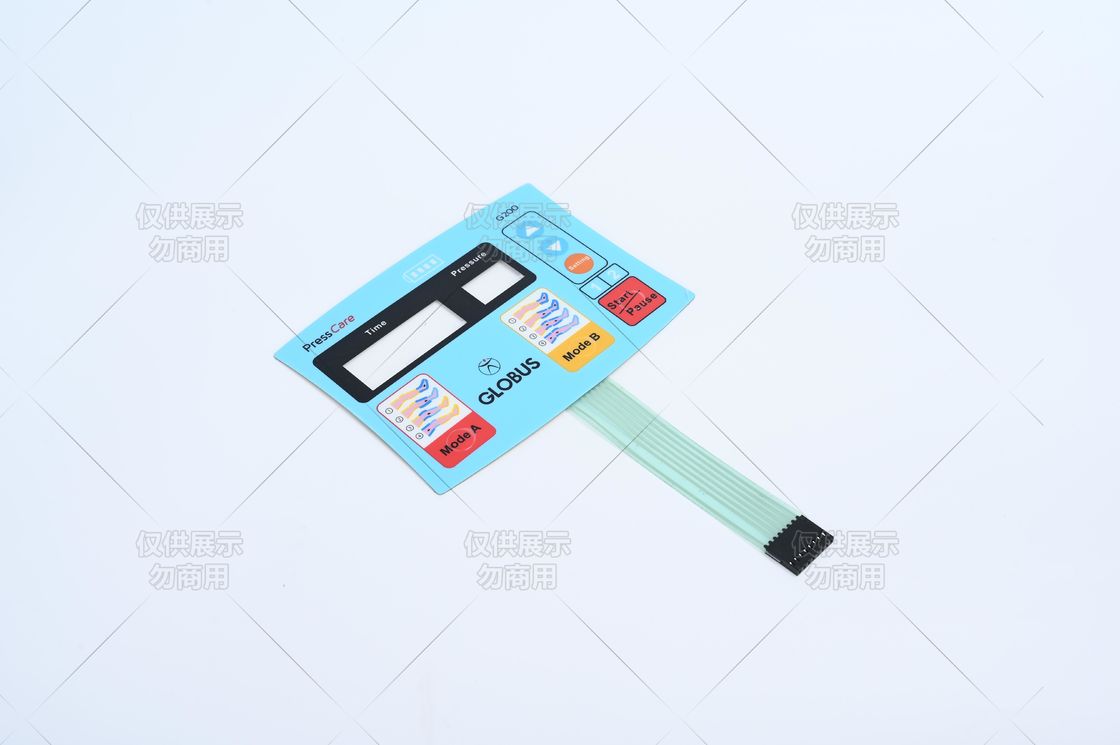 Temperature Resistant Polyester Tactile Membrane Switch For Industrial