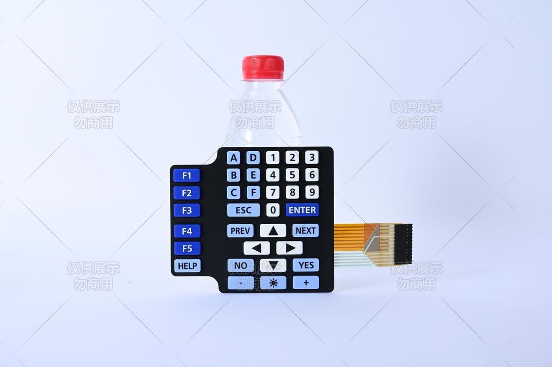 1 Million Cycles Tactile Switch Membrane Long Life Waterproof Overlay
