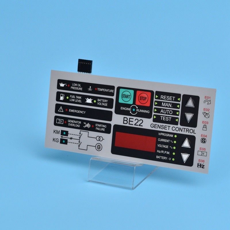 3M 55230 Adhesive Membrane Switch Keypad For Instrument Panel Screen