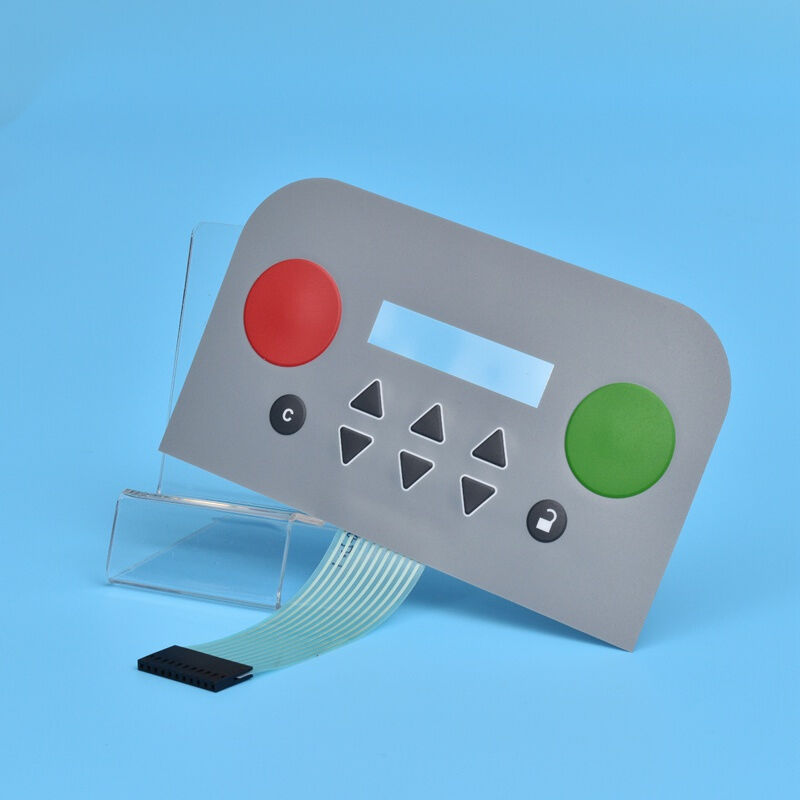 Button Touch Panel Silicone Rubber Keypads Membrane Switch