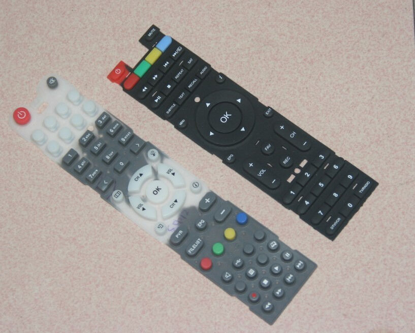 Key Control Overlay Button Keyboard Silicone Rubber Keypad