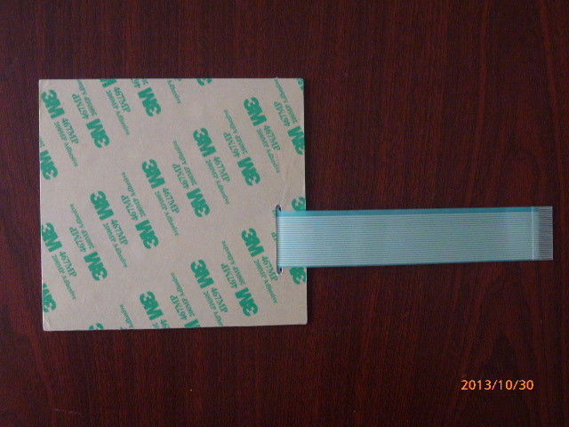 Rubber keys Waterproof Membrane Switch Panel With 3M467 / 3M468 Adhesive