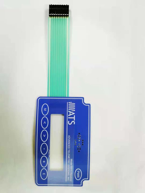 Waterproof 3M468 Adhesive Multi Layer Tactile Membrane Switch